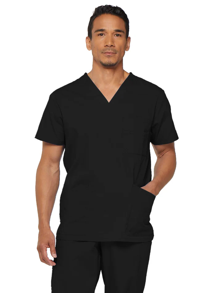 Dickies Medical EDS Signature Men's 5-Pocket V-Neck Top 81906